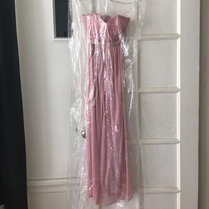 David's Bridal Convertible Mesh Dress - Ballet