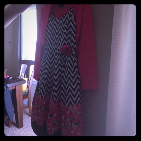 Girls spring dress - Picture 3 of 4