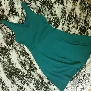 Forever 21 Turquoise Mini Dress