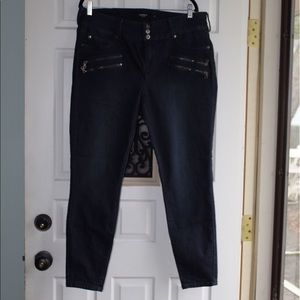 Torrid - double zipper skinny jeans - size 18R