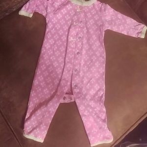 Pink white and yellow sleeper