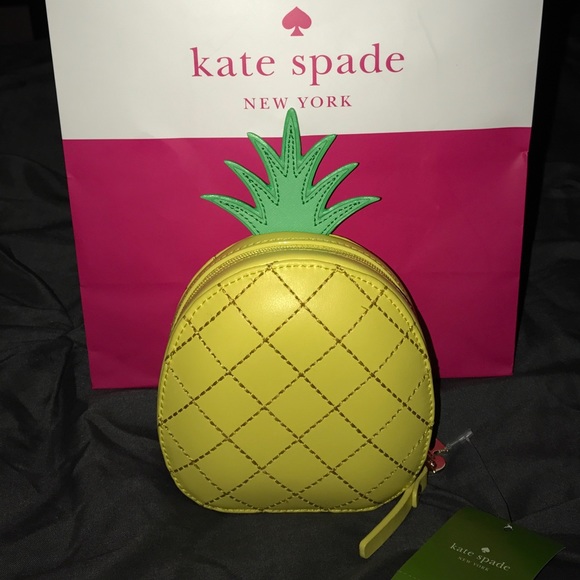 NWT Kate Spade Pineapple Coin Purse - Picture 3 of 8