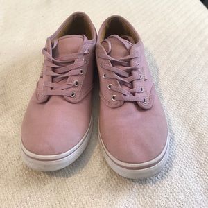 Blush pink vans size 8 hardly worn