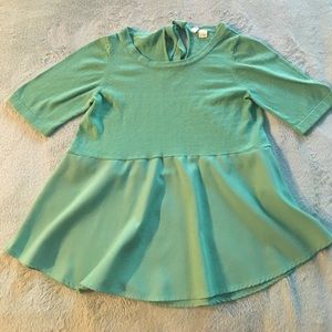 Anthropologie/moth  Peplum Top