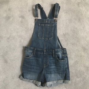 Overalls shorts