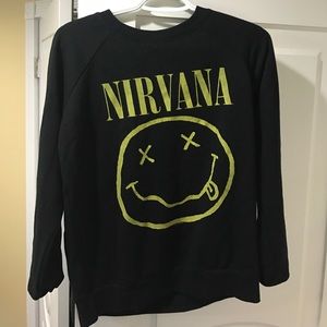 Nirvana crew beck sweater or sweatshirt