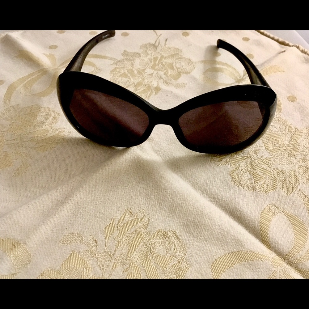 ARMANI BLACK PAVE SUNGLASSES