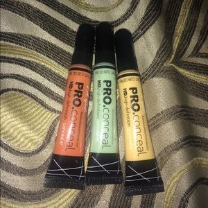 LA Girl Pro concealer correctors