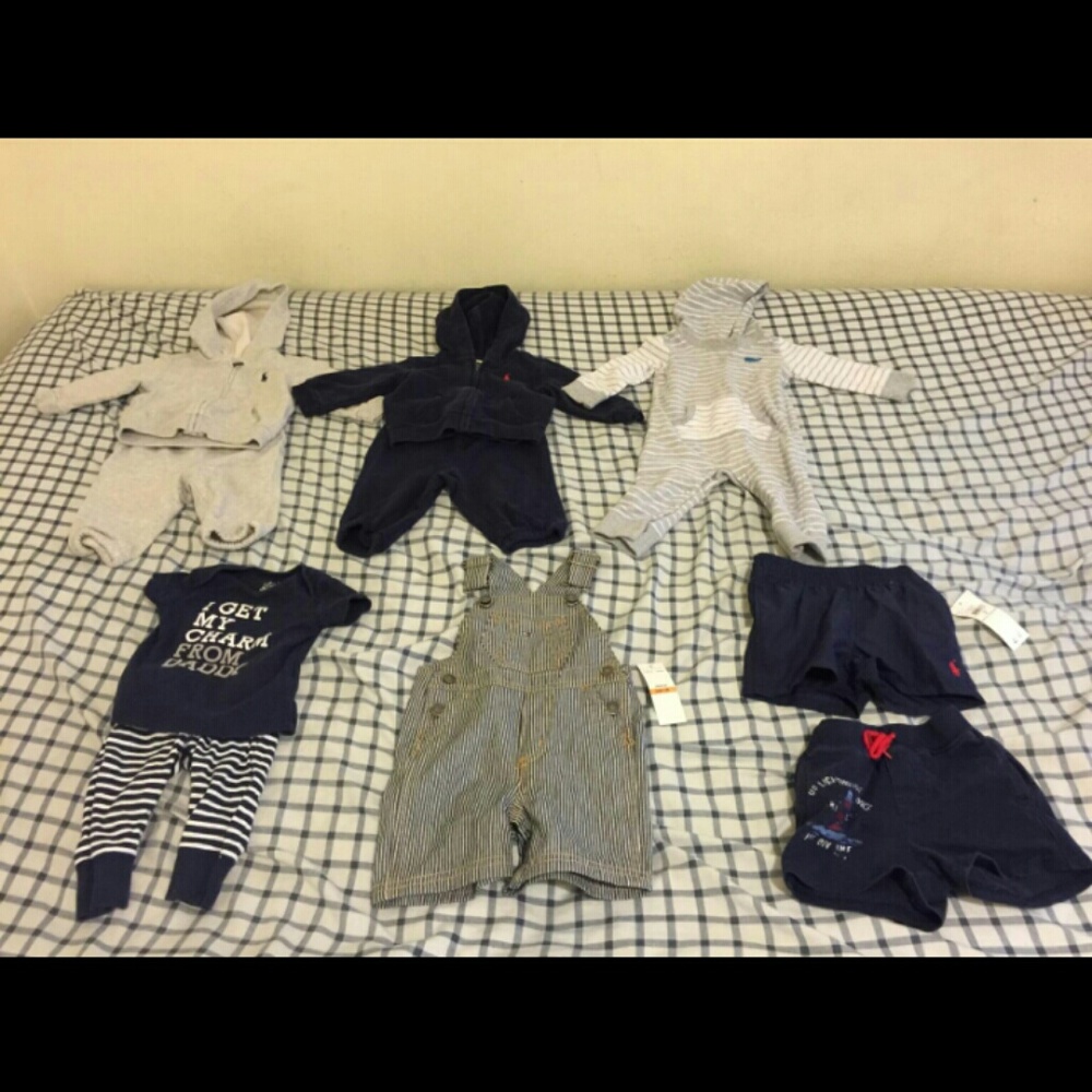 Baby boy sweat suits and hoodies