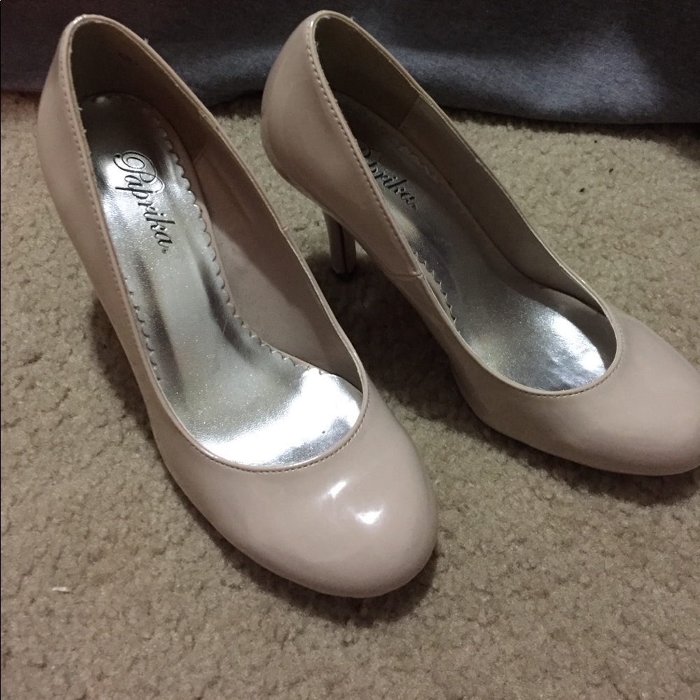 Nude heels