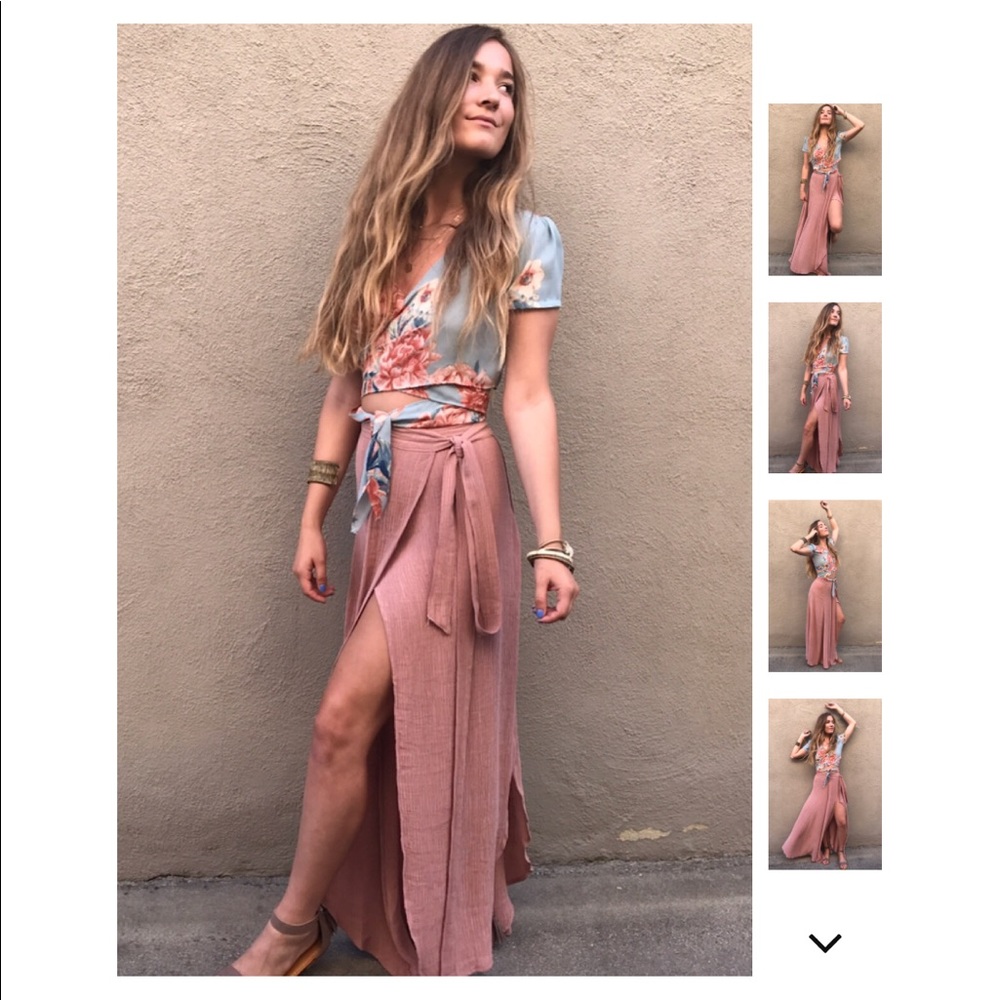1 LARGE left!! Hesperia Maxi Skirt - Picture 2 of 6