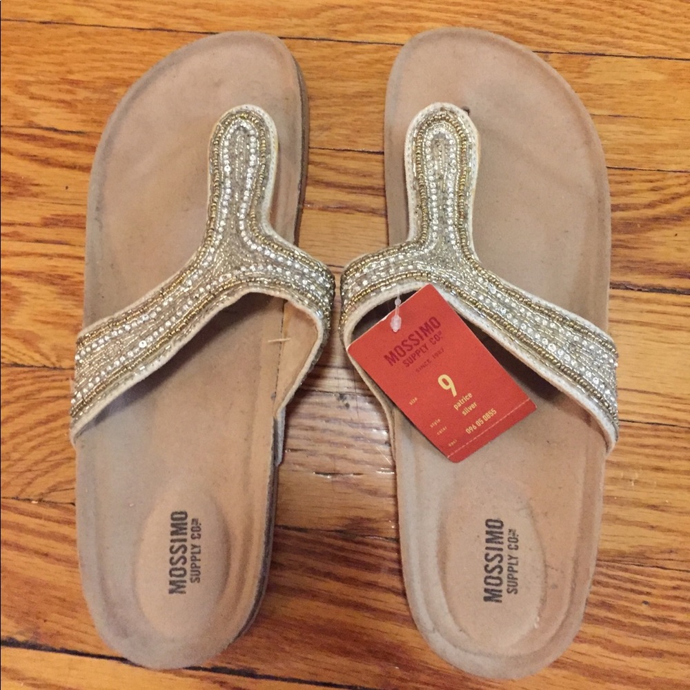 Mossimo Beaded Flip Flops
