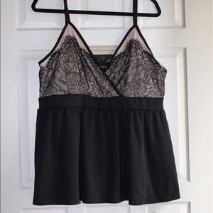 Torrid lace cami w peplum