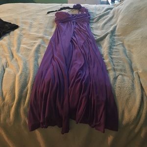 Prom dress purple
