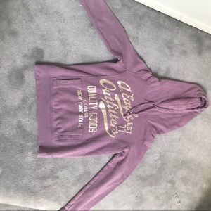 PURPLE SWEATSHIRT