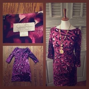 Jessica Simpson Animal Print Dress Size 8