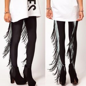 AliExpress Leggings with fringe on side