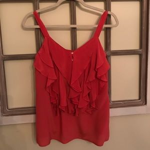 Silk tank blouse