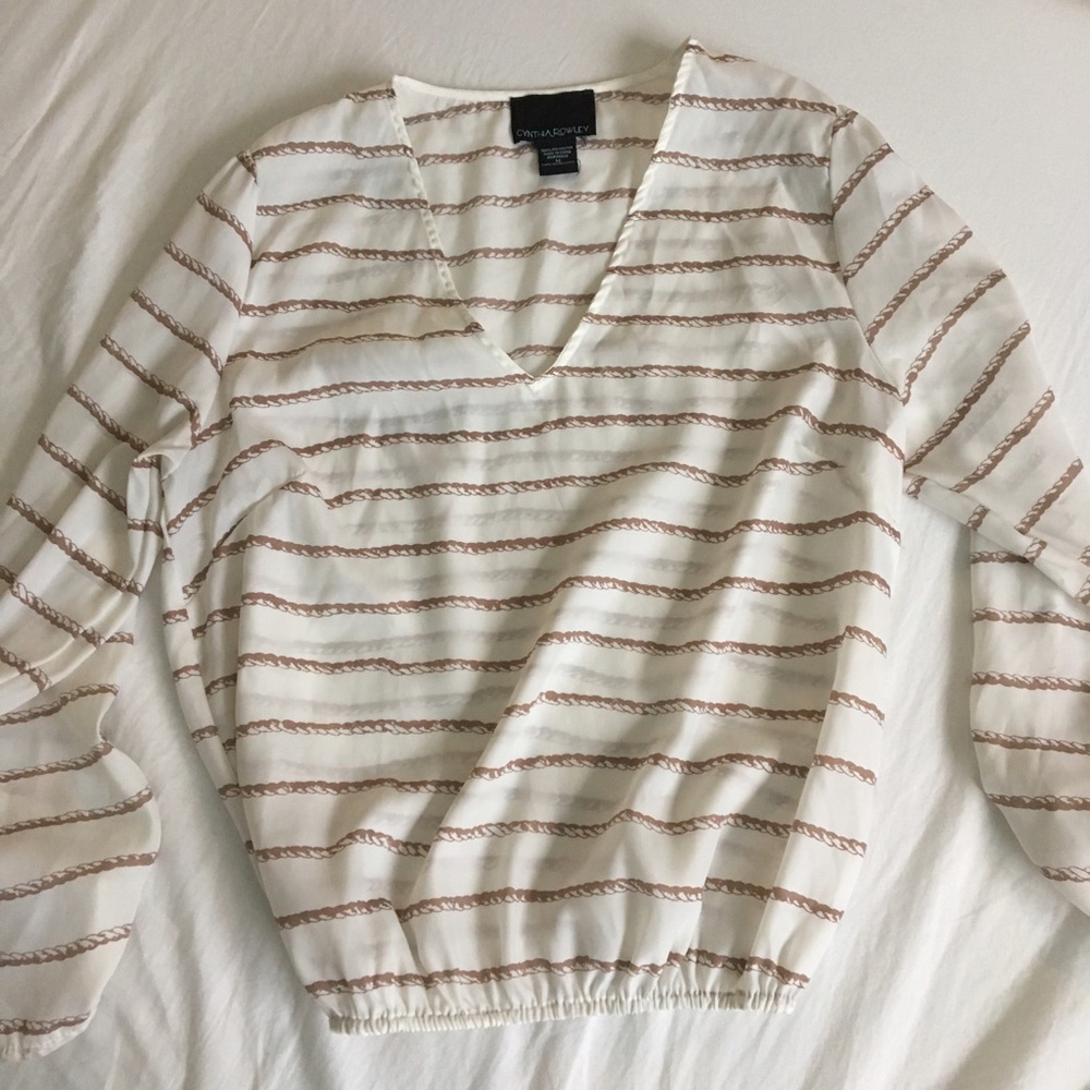 Nautical Rope Blouse - Picture 2 of 4