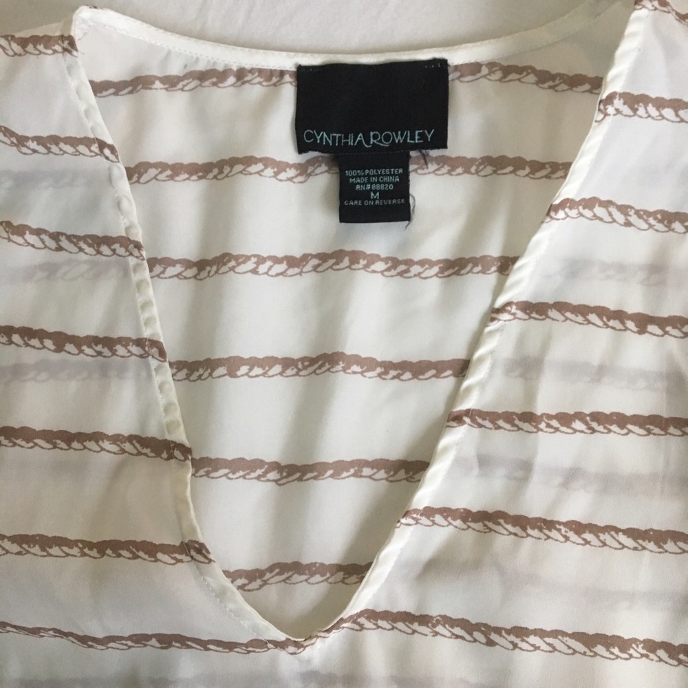 Nautical Rope Blouse - Picture 3 of 4