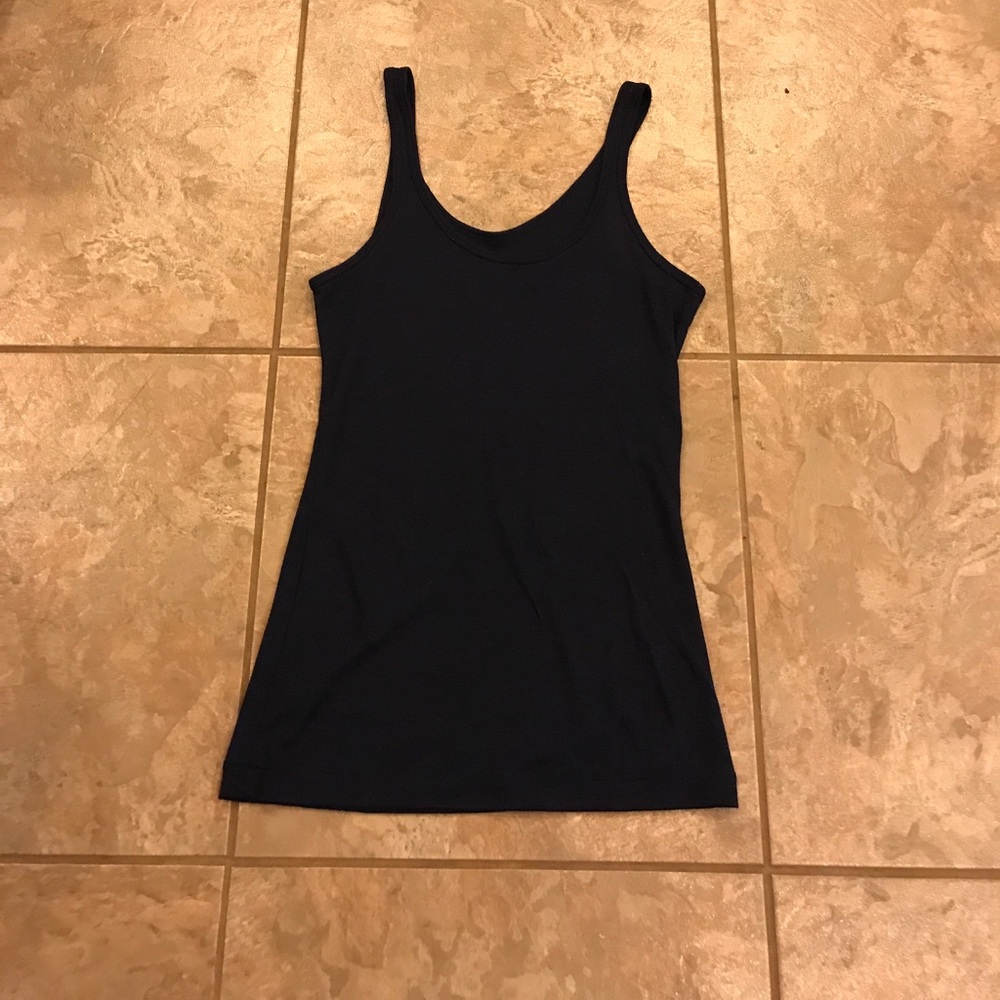 Navy tank top