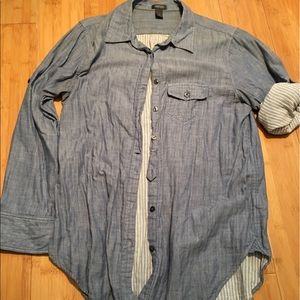 MAKE OFFER DONATING TOMORROW jeanshirt