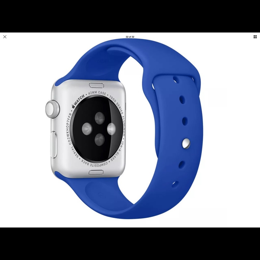 Silicone Band for Apple Watch....38mm