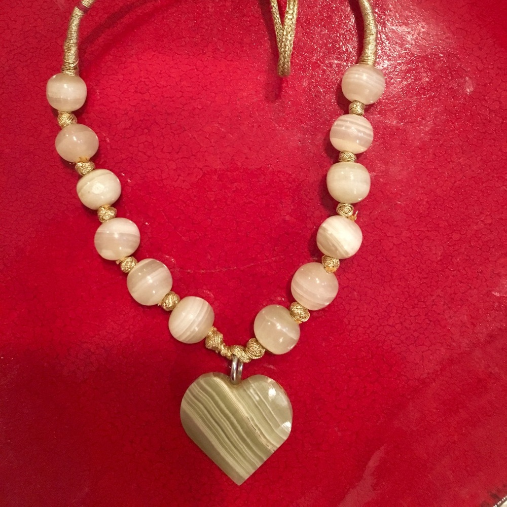 Real Jade choker/necklace from India