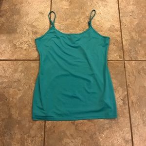 Turquoise tank top