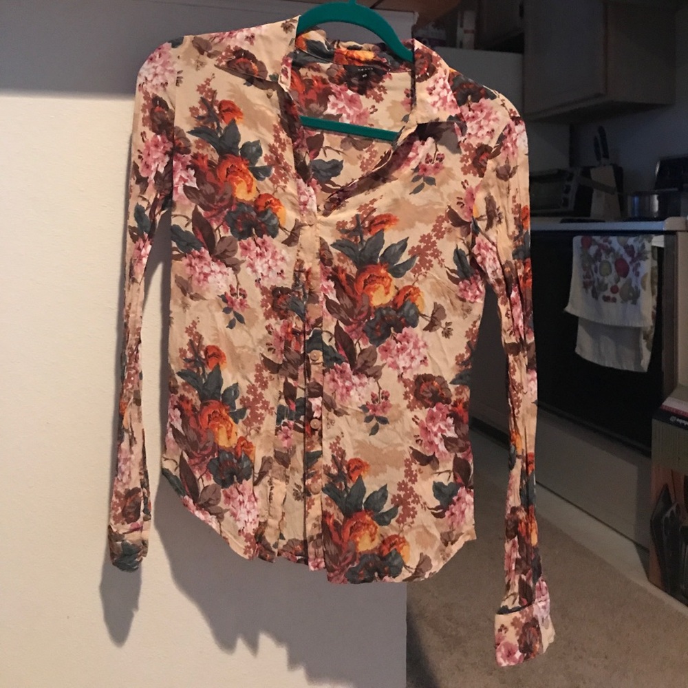 Very cute floral print blouse I bought from Dubai