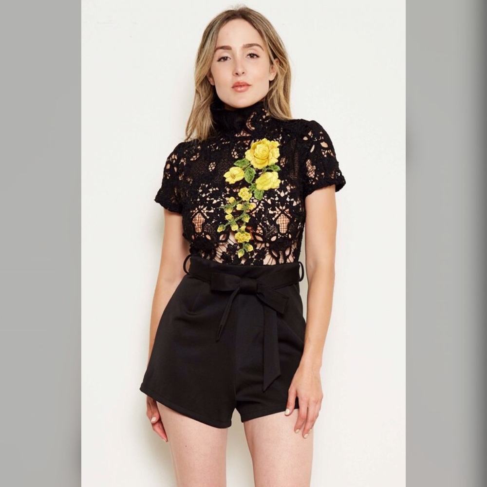 Shape Of You Lace Romper - Picture 8 of 8