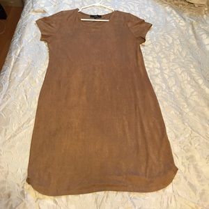 🛑SOLD🛑Soft suede dress never worn