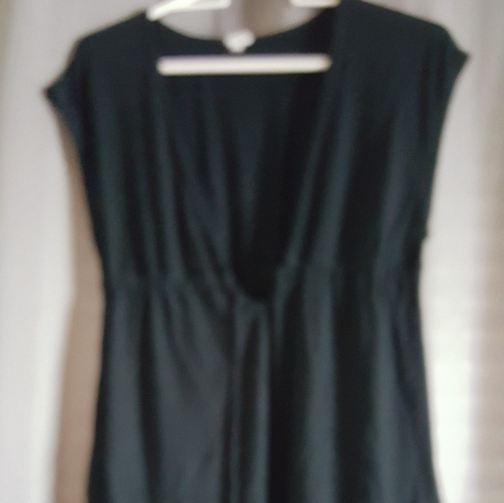 Black swim cover up