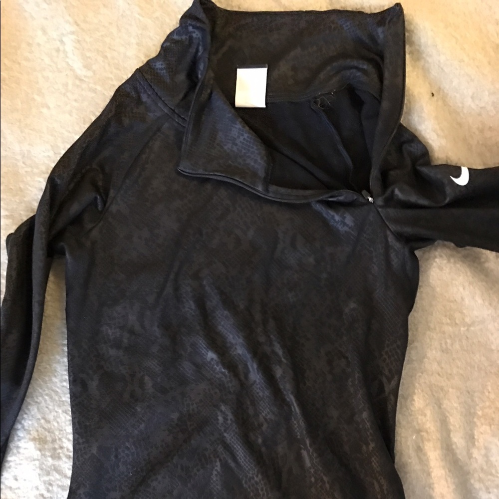Nike Turtle Zip Neck Pullover - image 2