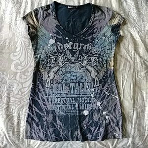 Electric Angel babydoll tee
