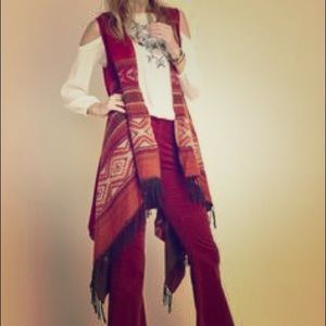 Bohemian vest made in India!