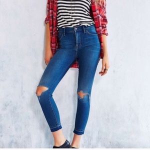 BDG high rise grazer jeans