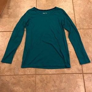 Blue long sleeve shirt