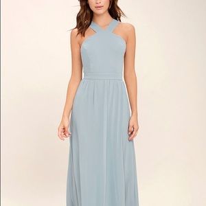 Lulus Air of Romance In Dusty Blue