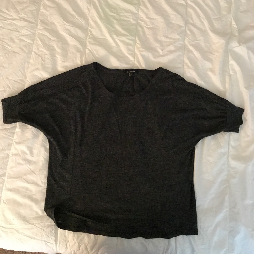 Half sleeve grey shirt