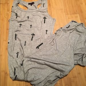 MAKE OFFER DONATING TOMORROW Cross Maxi Dress