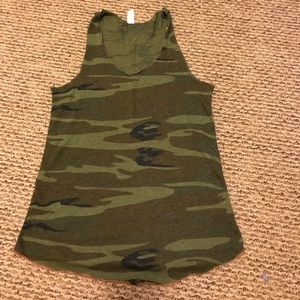 Camo tank
