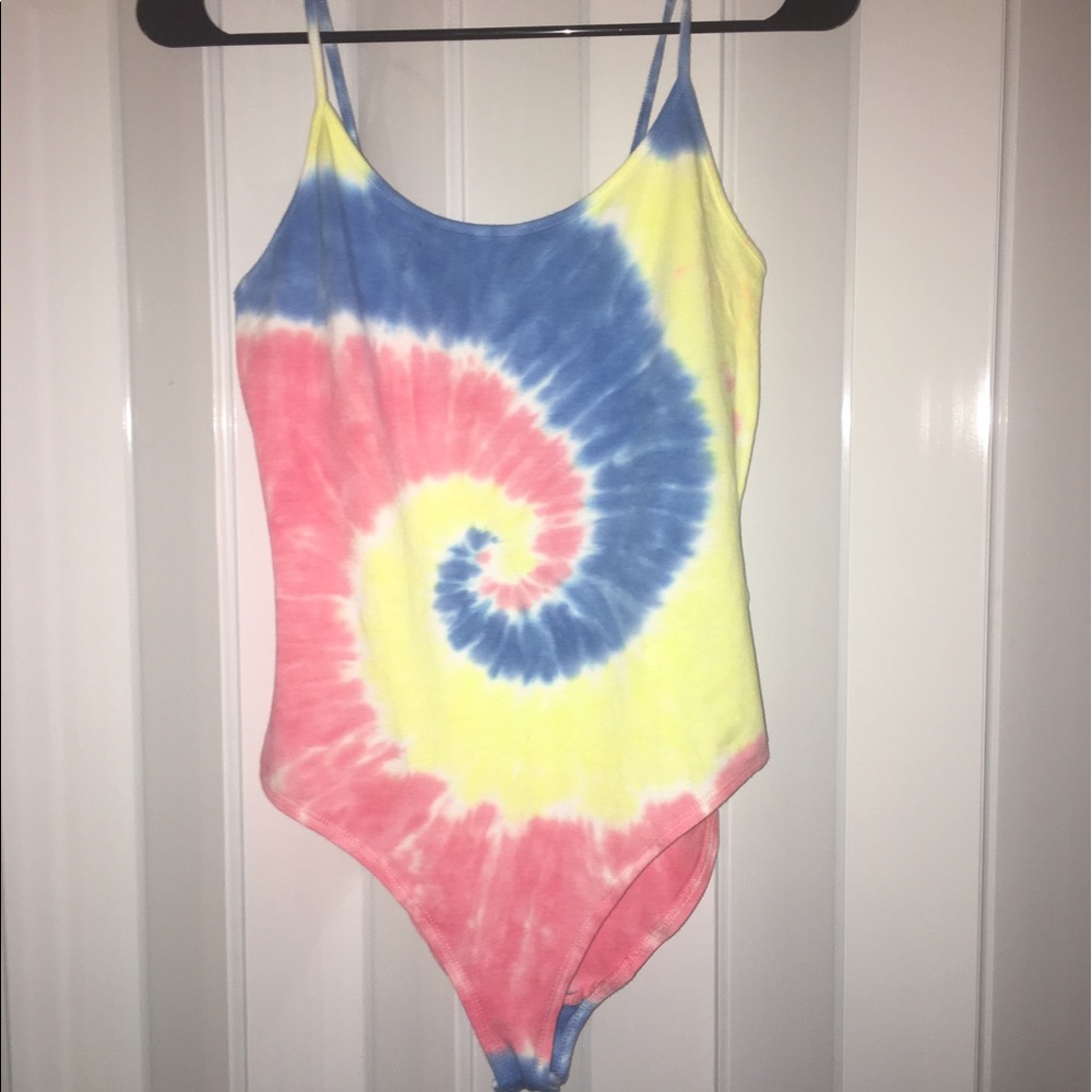 Tye dye body suit