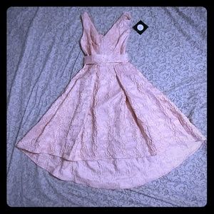 Peach Dress with pockets!