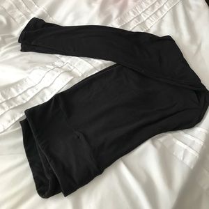 LuLaRoe Black TC Leggings washed never worn.