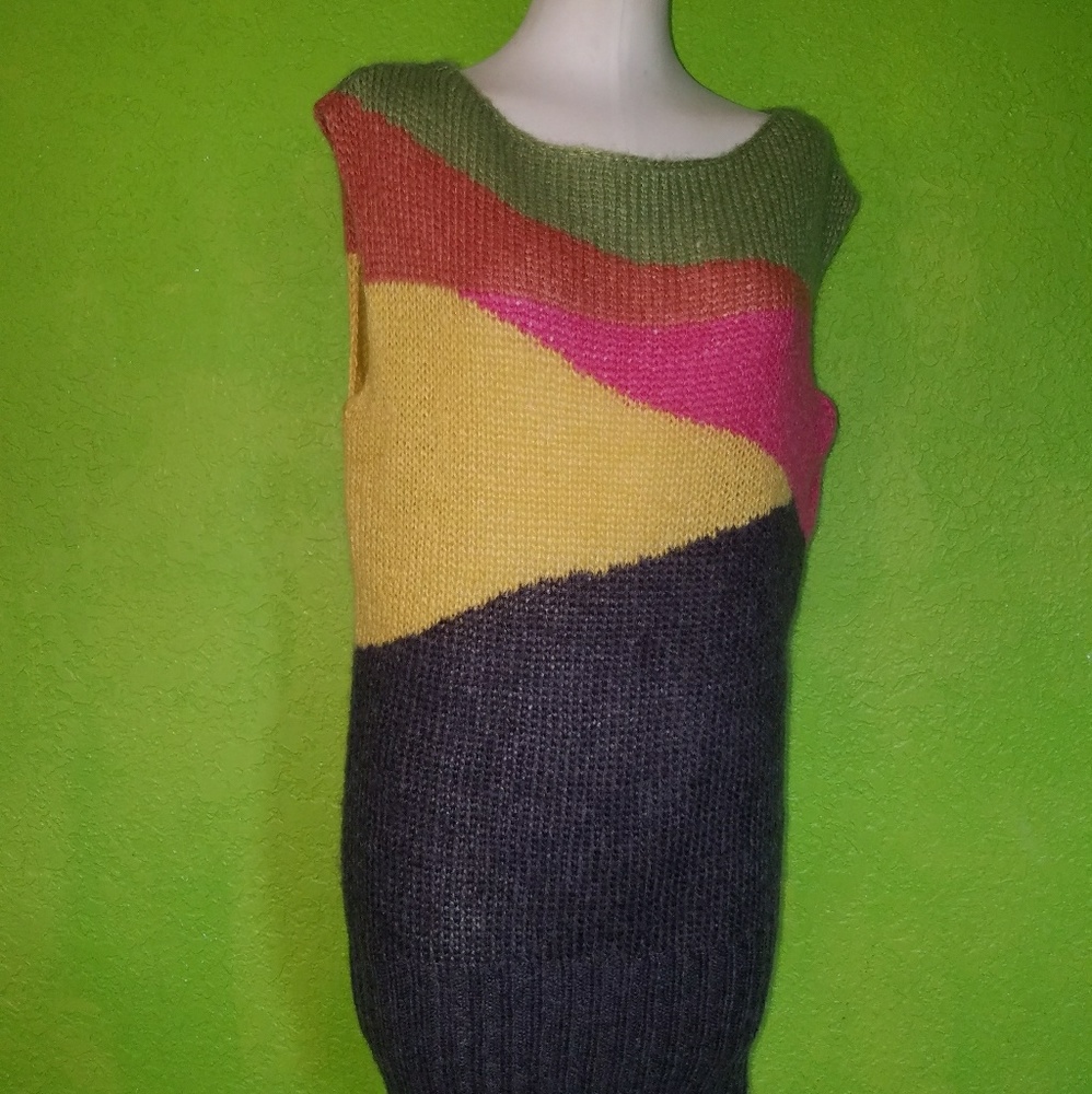 Free People Sleeveless Mohair Sweater Sz..XS