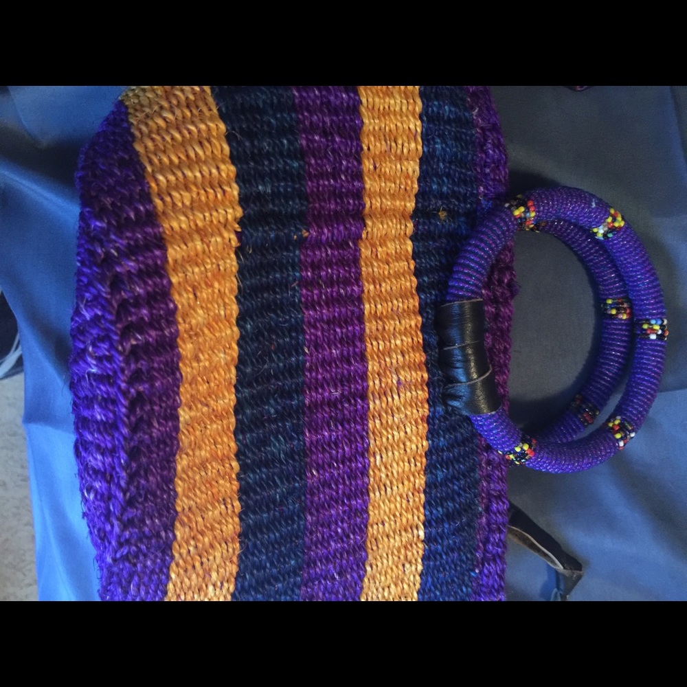 Cute African purse from Kenya
