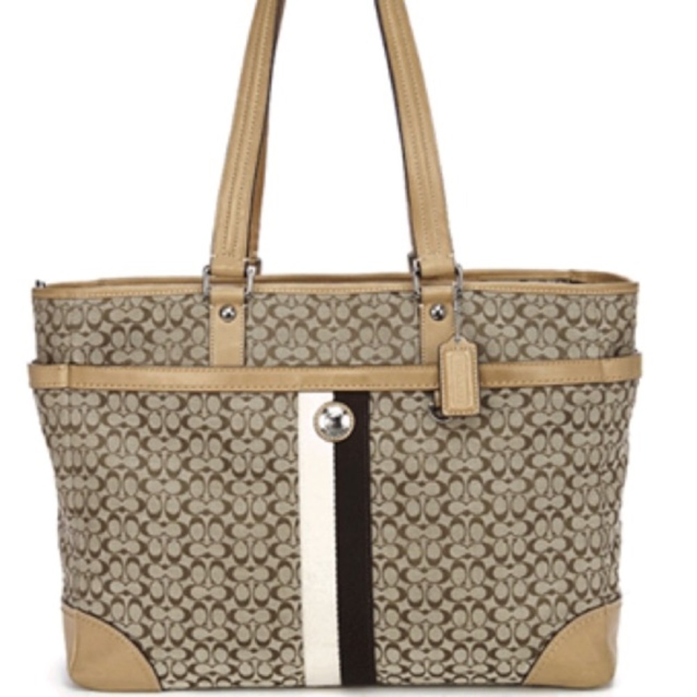 Coach Voyager Diaper Tote Bag XL