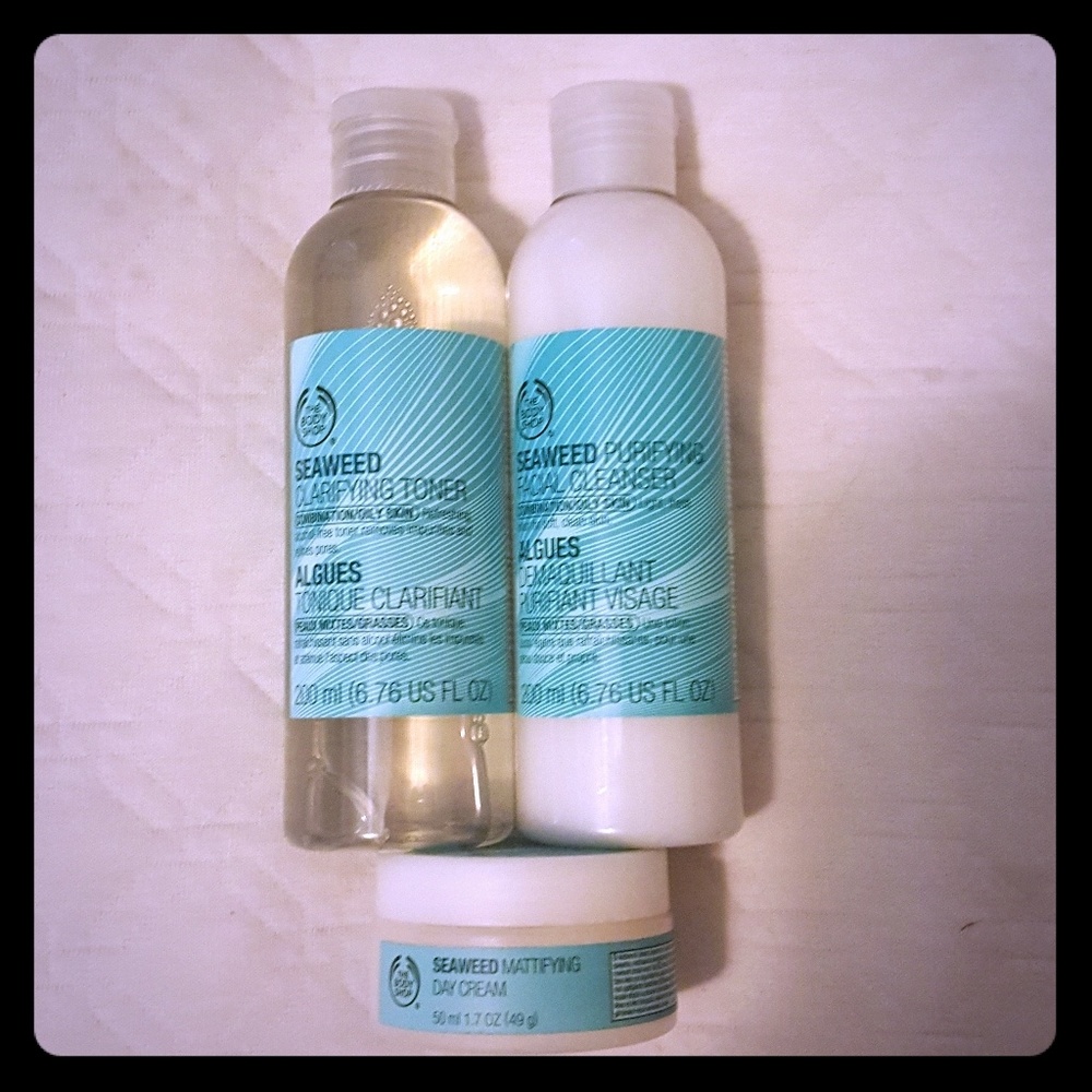 *Full Size* The Body Shop Seaweed Bundle