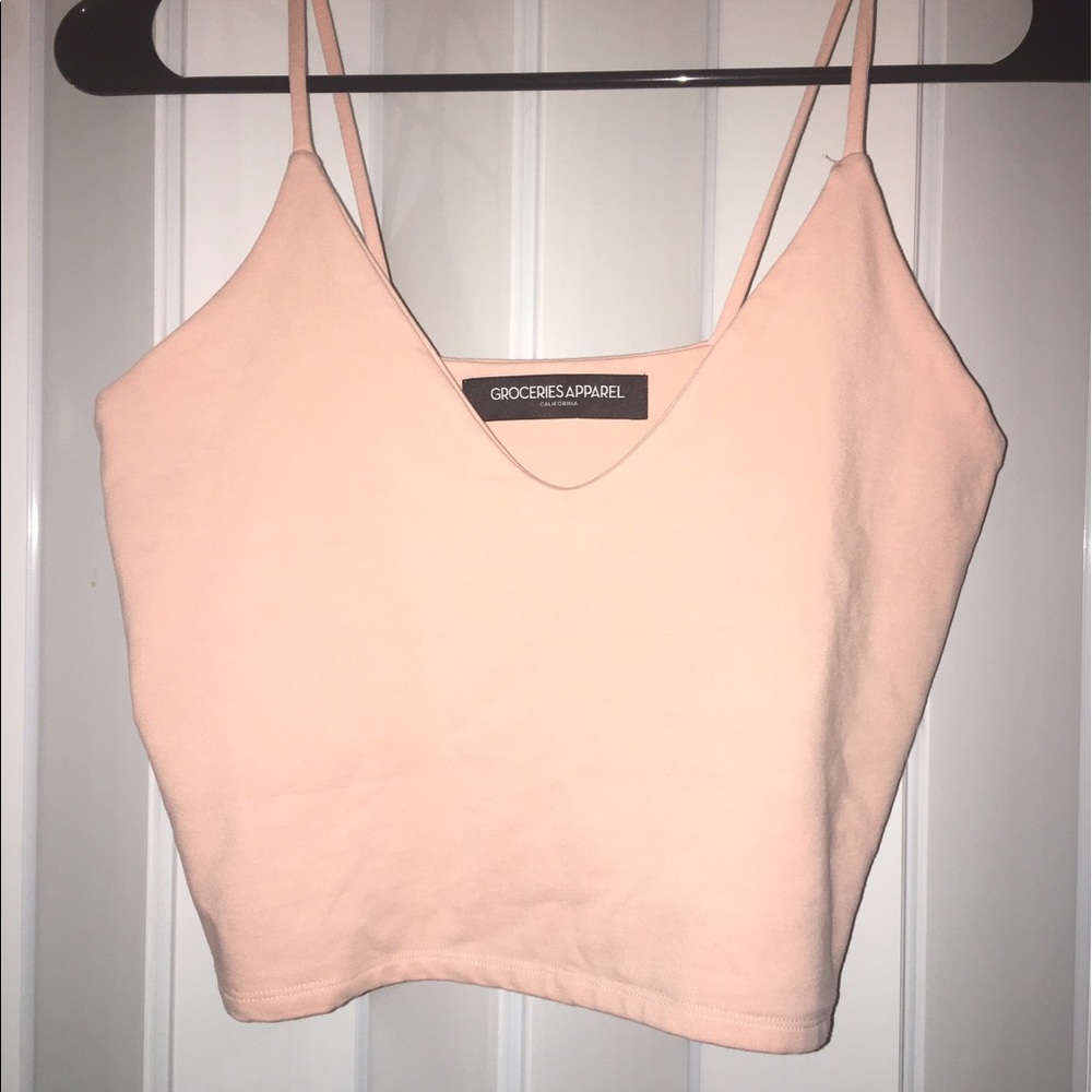 Groceries apparel crop top